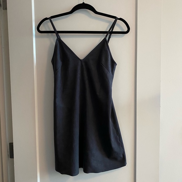 Wilfred Vegan Microsuede Mini Dress - Picture 3 of 10